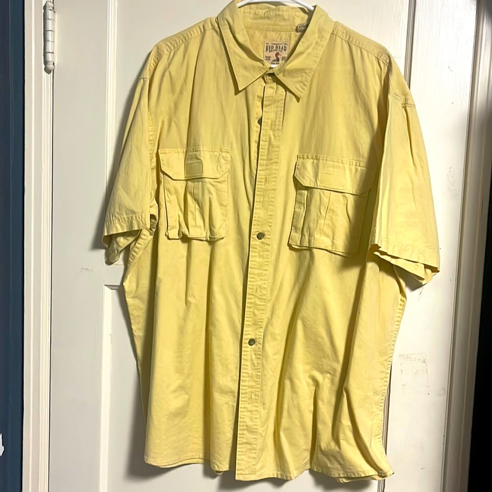 Red Head Brand Co yellow shirt